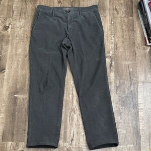 Incotex Slacks Grey Slim Fit Corduroy Pants
